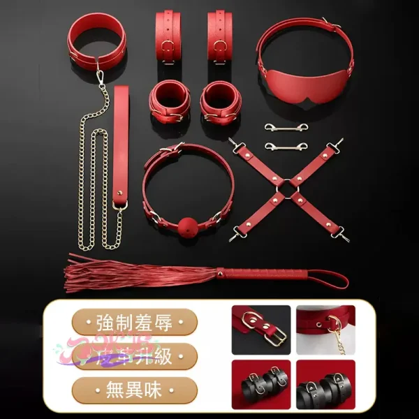 BDSM，BDSM用品，SM玩具，SM套裝，情趣用品sm捆綁房趣手銬玩具性用具夫妻變態調教套裝工具道具合歡 (2)