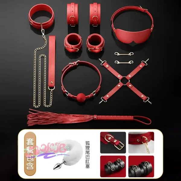 BDSM，BDSM用品，SM玩具，SM套裝，情趣用品sm捆綁房趣手銬玩具性用具夫妻變態調教套裝工具道具合歡 (4)