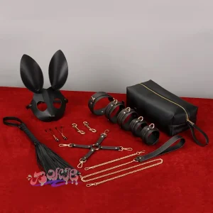 BDSM，BDSM用品，SM玩具，SM套裝， sm項圈手銬腳鐐鞭乳夾兔女郎情趣調教工具 (2)