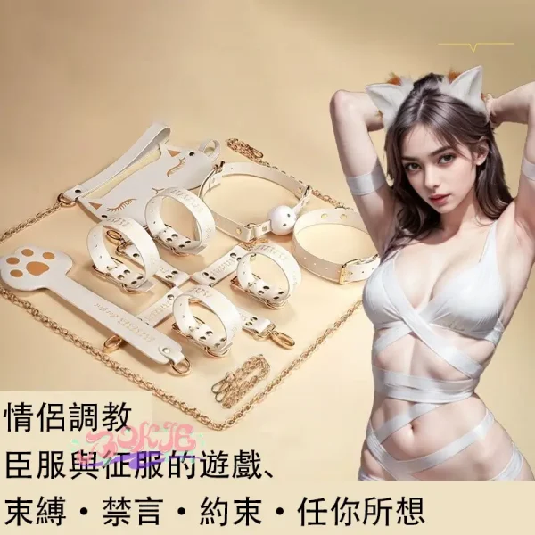 BDSM，BDSM用品，SM玩具，SM套裝，sm道具成人捆綁套裝調教用具性玩具 (1)